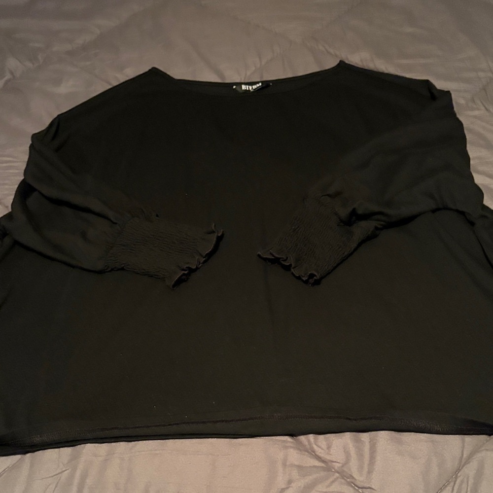 Elegant Black Women's Blouse